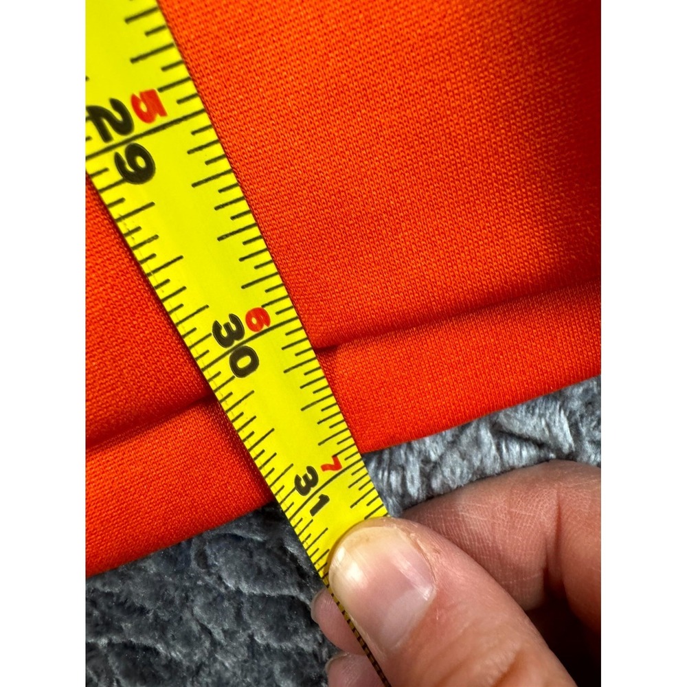 Core 4 Element Hoodie Mens 2XL Neon Orange Fleece Lined Graphic Print Outerwear - Picture 3 of 7